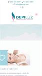 Mobile Screenshot of depiluz.com